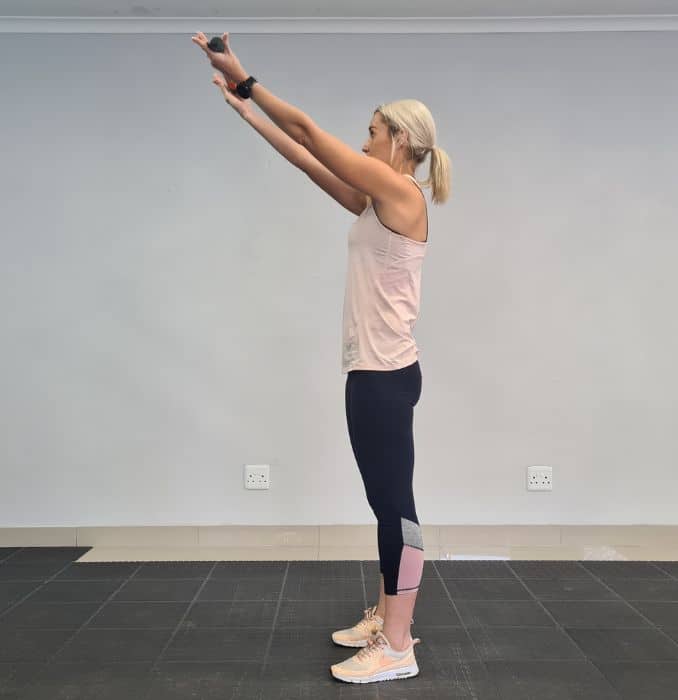 Shoulder Flexion with wand 2