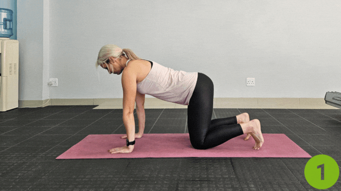 fire hydrants - hip external rotation movements