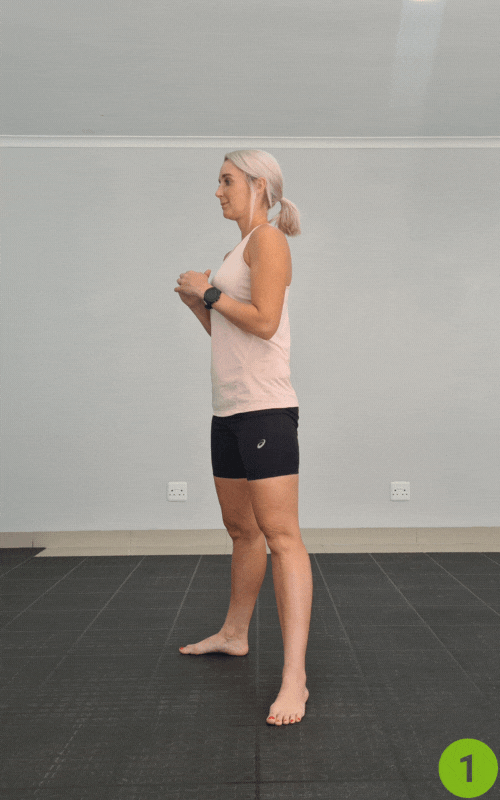 squats - hip external rotation movements