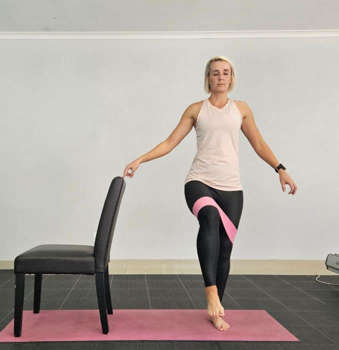 Single Leg Balance Progressive Exercise