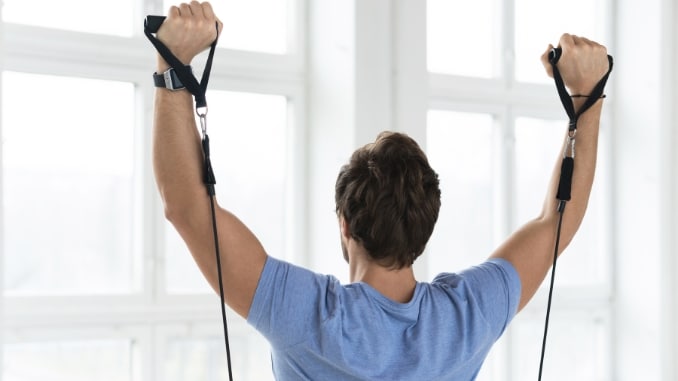 Resistance Band Arm Workout
