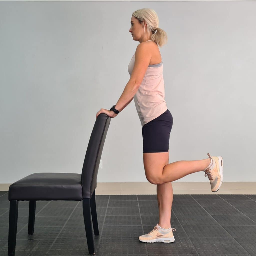 Standing Hamstring Stretch - Exercises to Strengthen Knees