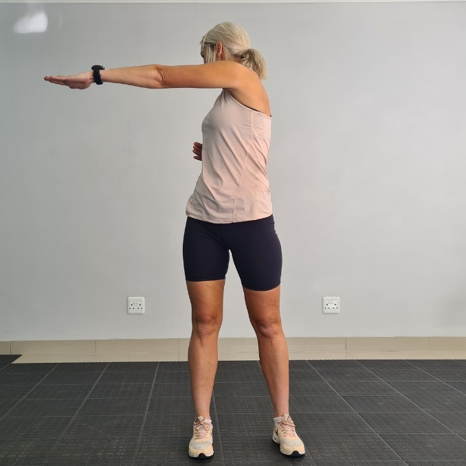 Cross Body Reaches - Energy Boosting Exercises