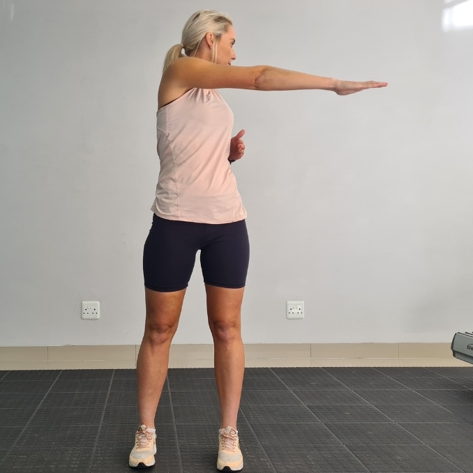 Cross Body Reaches - Energy Boosting Exercises