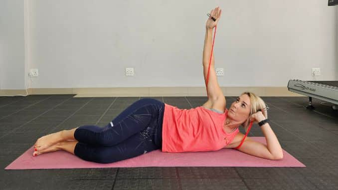 Lying Twist end - Shoulder Workout Routine