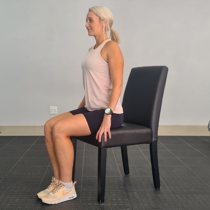 Seated Leg Extension - Exercises to Strengthen Knees