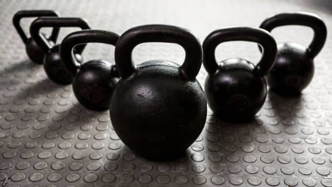 kettlebells