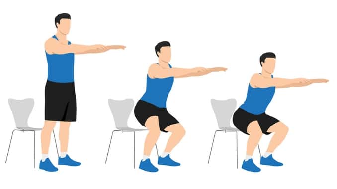 Box Squats
