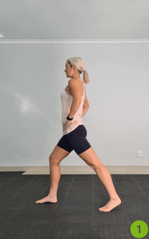 Kneeling Hip Flexor - corrective posture exercises