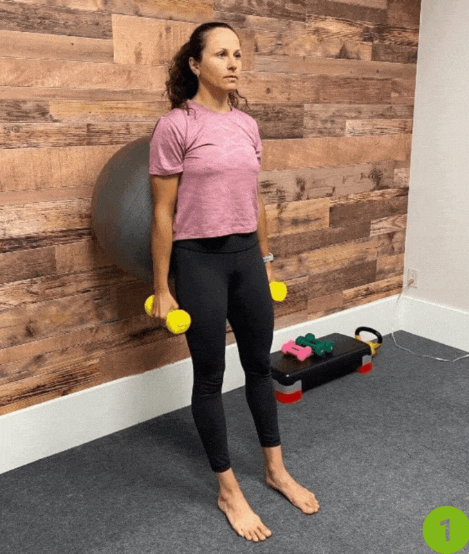 Squat to Single Leg Raise
