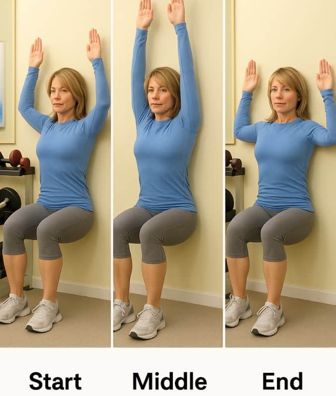Wall Sit Stick Ups