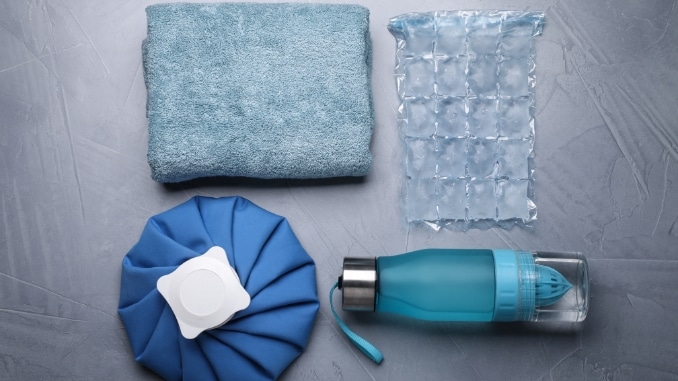 Use a Heating Pad or Ice Pack