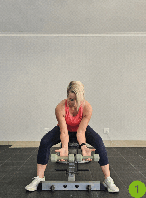 Wrist Curls with Light Dumbbell- wrist strengthening exercises