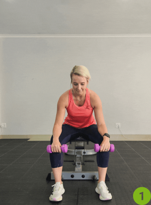 Reverse Wrist Curls- wrist strengthening exercises