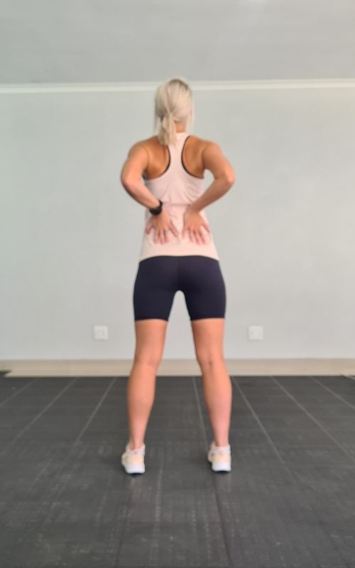 Shoulder Blade Pinch - postural correction exerises