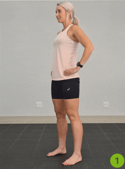 Bodyweight Squat - How to Activate Glutes