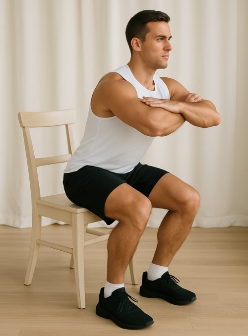 Mini Seated Squats - Knee Cartilage Repair Without Surgery