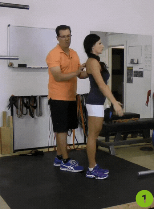 Overhead Arm Sweep - Postural Correction Exercises