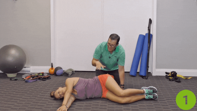 Open-and-Close Exercise- back strengthening exercises