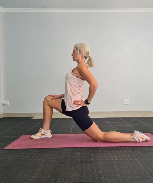 Low Lunges - Kneeling Hip Flexor Stretch