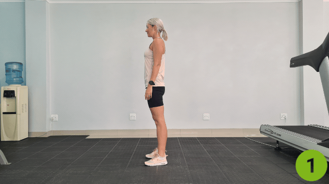 Glute Activation Squat Hold